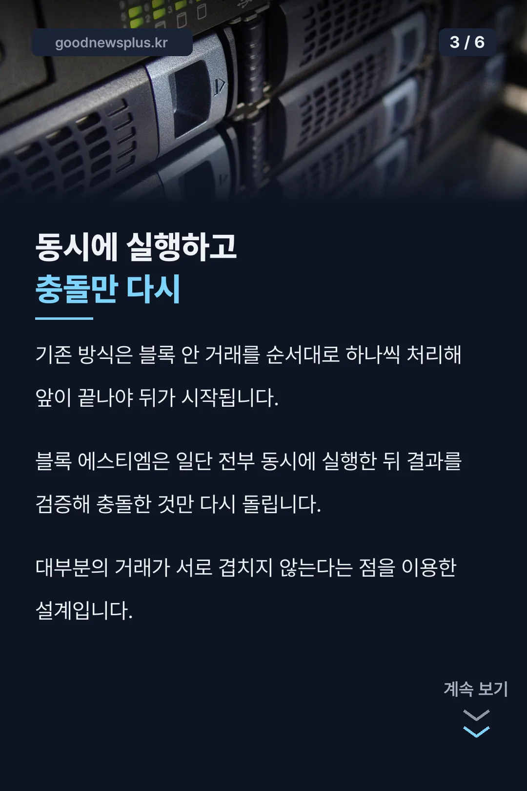 Block-STM 병렬 실행