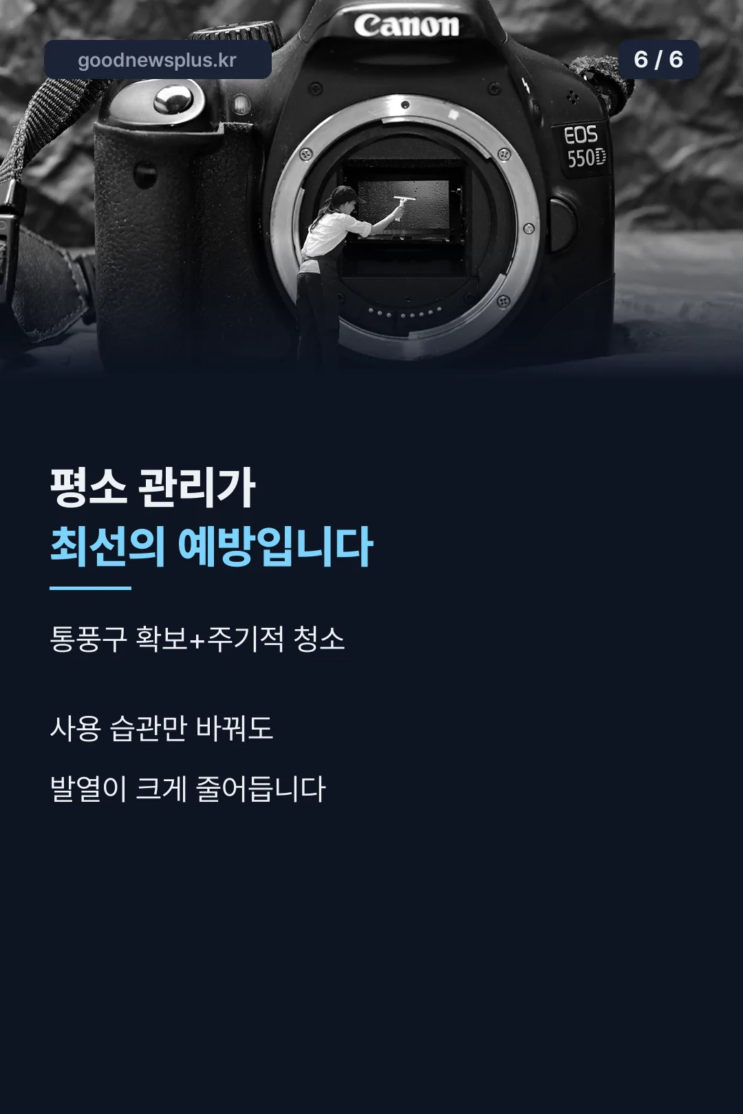평소 관리 안내